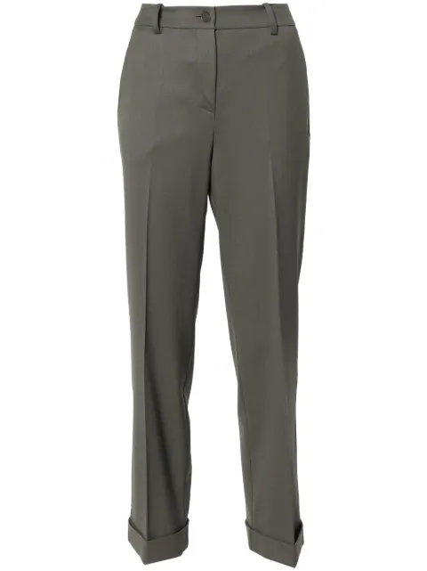 P.A.R.O.S.H. tailored virgin wool-blend trousers Green D231495LILIUXY24