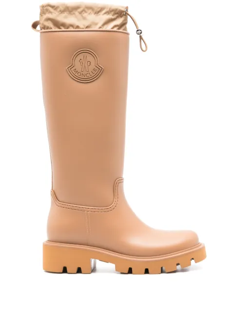 Moncler Kickstream waterproof knee-high boots Brown L209B4G00180M4522