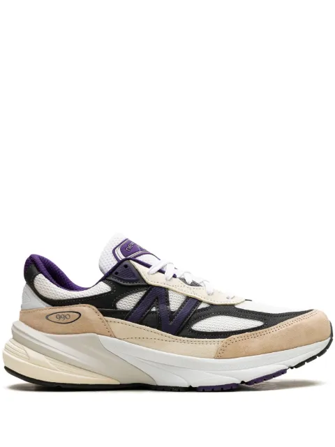 New Balance x Teddy Santis 990v6 "Made In USA - White/Black Plum" sneakers White U990WB6