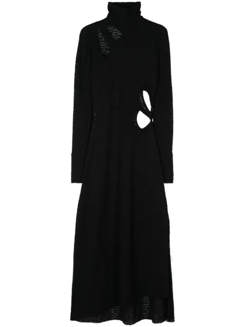 Victoria Beckham floral-embroidery dress Black 1324WDR005719A