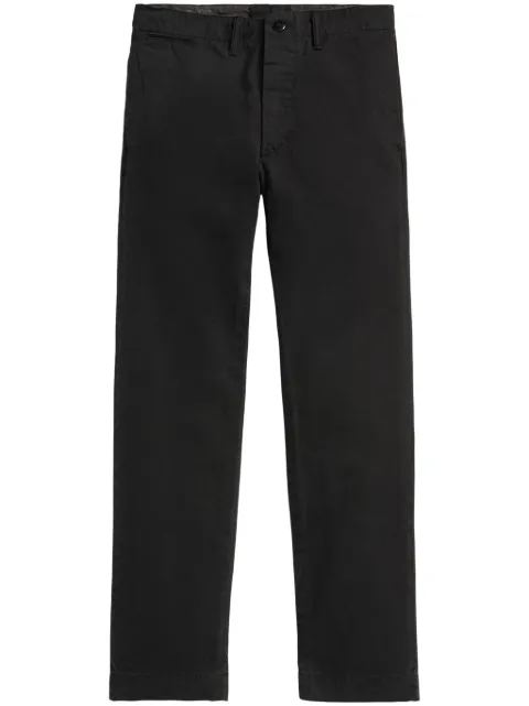 Ralph Lauren RRL regular cotton trousers Black 782943792001