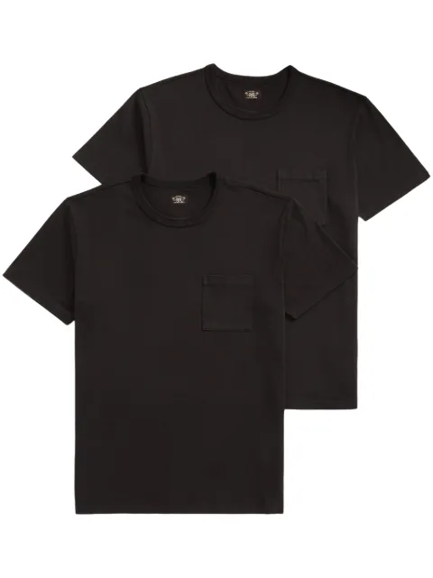 Ralph Lauren RRL soft jersey t-shirt (pack of 2) Black 782919472003