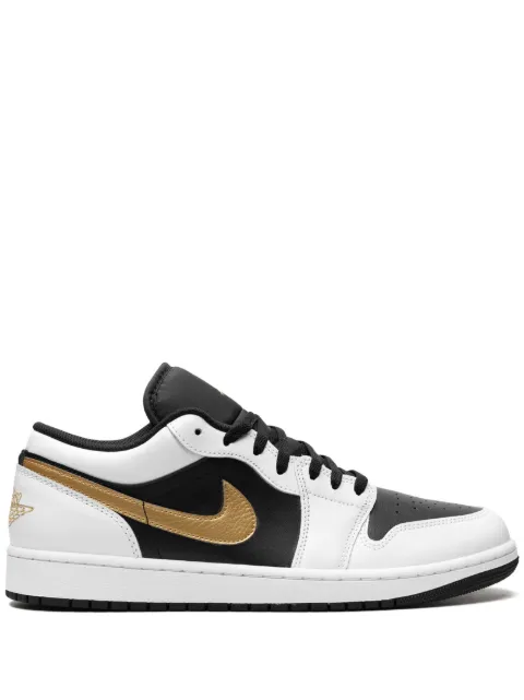 Jordan Air Jordan 1 Low "Gold Swoosh" sneakers White 553558172