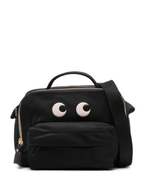 Anya Hindmarch Eyes-patch cross body bag Black 193542