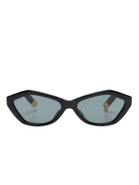 Jacquemus Les Lunettes Bambino cat-eye sunglasses Black EYU00013AMAC001