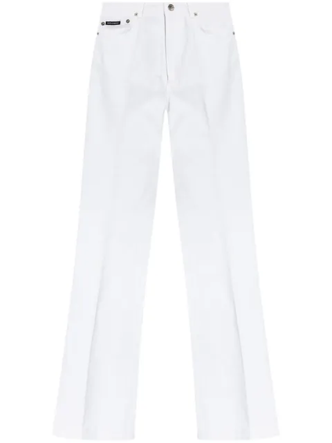 Dolce & Gabbana flared denim trousers White FTC7SDG8KZ4