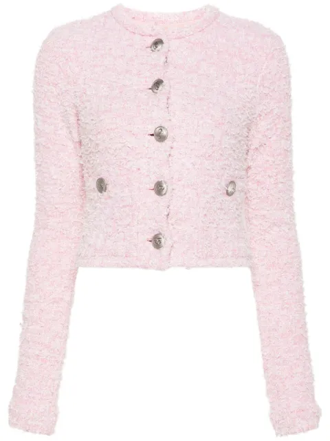 Balenciaga cropped jacket Pink 793604T3328