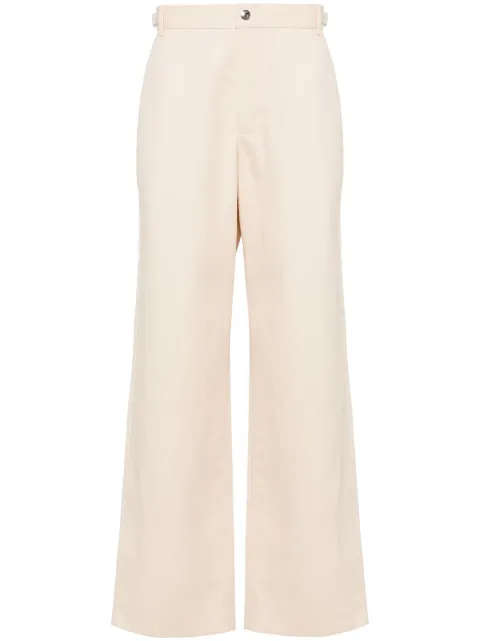 Jacquemus Le Pantalon Jean mid-waist straight-leg trousers Neutrals 246PA0711534150