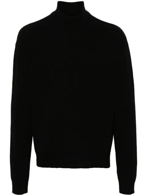 Rick Owens drop-shoulder jumper Black RU02D6685WSBR