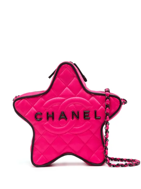 CHANEL Pre-Owned Star cross body bag Pink CHANELSTAR