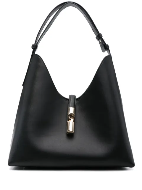 Furla Goccia leather shoulder bag Black WB01499BX31041007