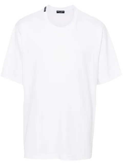 Dolce & Gabbana round-neck cotton T-shirt White G8PN9TFU7EQ