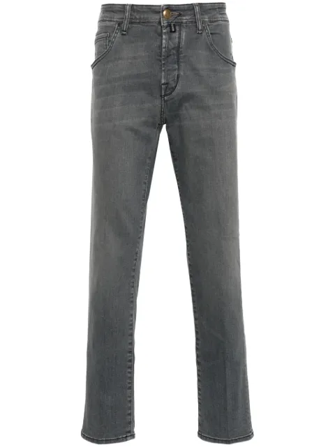 Jacob Cohën Scott mid-rise slim-fit jeans Grey UQM15V2S3618
