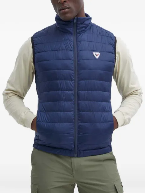 Rossignol quilted zip-up gilet Blue RLMMJ64