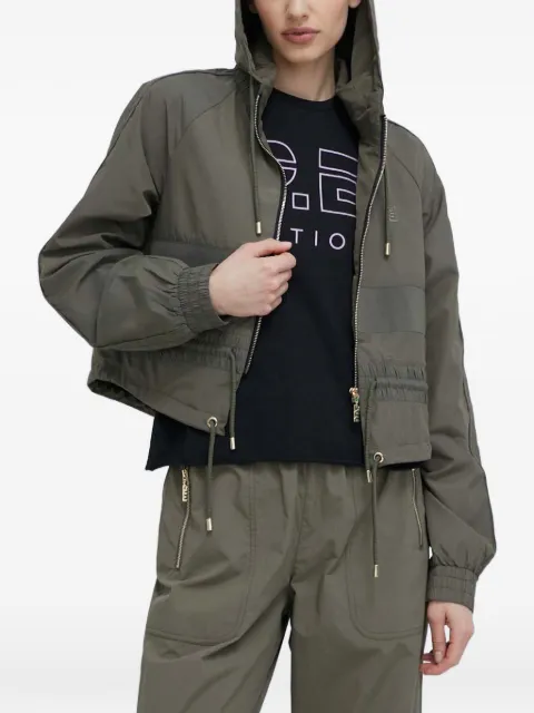 P.E Nation hooded zip jacket Green 241J269