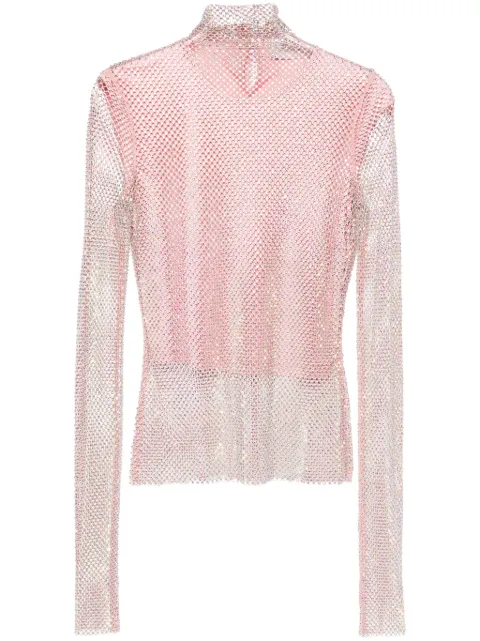 Sportmax sequined layered top Purple 2422936011600