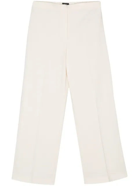 Theory wide-leg crepe trousers White L0109223