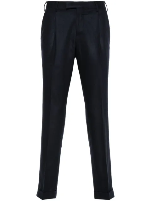PT Torino mid-rise tapered trousers Blue COAFMAZA0CL1TO03