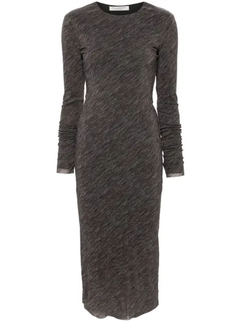 Philosophy Di Lorenzo Serafini tulle midi dress Grey A04525738