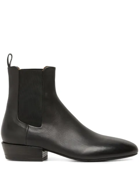 Marsèll Granblocco almond-toe leather Chelsea Boots Black MM4717093