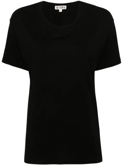 ETERNE short-sleeve T-shirt Black CHLOE007