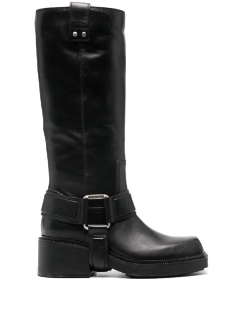 Vic Matie Pampas calf-calf length boots Black 1F2354DF06F150