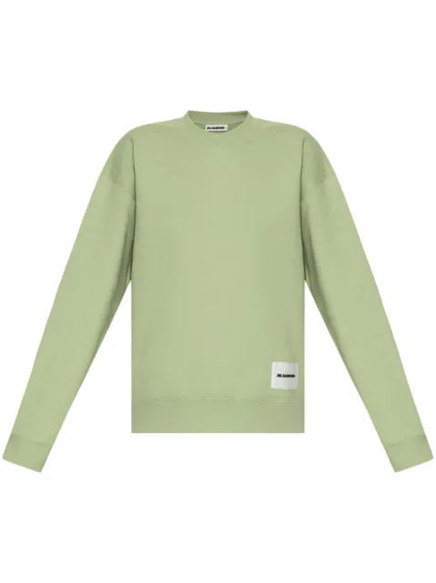Jil Sander cotton sweatshirt Green J40GU0102J20039