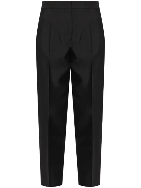 Jil Sander creased straight-leg trousers Black J01KA0158J70013