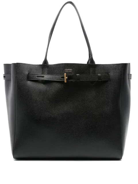 TOM FORD Audrey leather tote bag Black L1823LCL429X