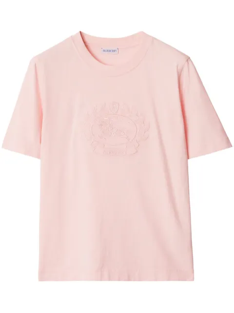 Burberry Knight cotton t-shirt Pink 8095907