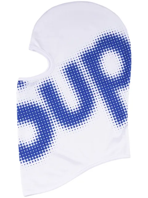 Supreme logo-print balaclava White SU391