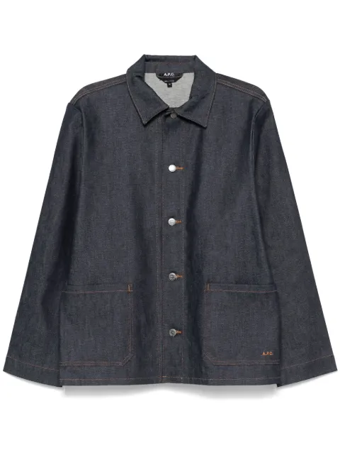A.P.C. Kerlouan jacket Blue COZZIH03205