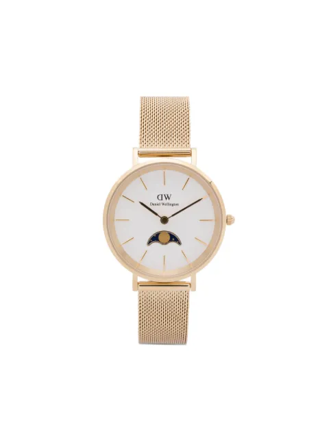 Daniel Wellington Petite Lune Evergold 32mm White DW00100771