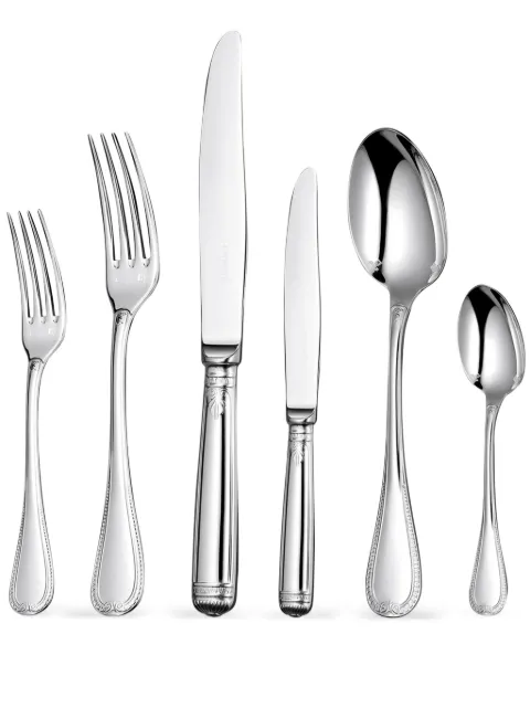 Christofle Malmaison 36-piece flatware set (six-person setting) Silver 3570660248212