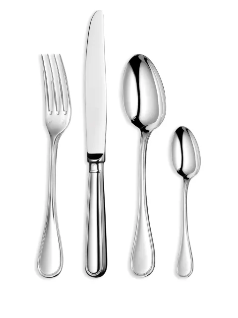 Christofle Albi Acier 24-piece flatware set (six-person setting) Silver 3570660464438