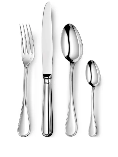 Christofle Albi 48-piece flatware set (12-person setting) Silver 3570660464384