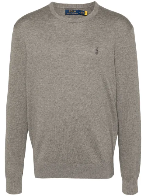 Polo Ralph Lauren Polo Pony-embroidered jumper Grey 710866549020