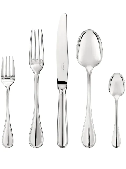 Christofle Albi 110-piece flatware set (12-person setting) Silver 3570660464520