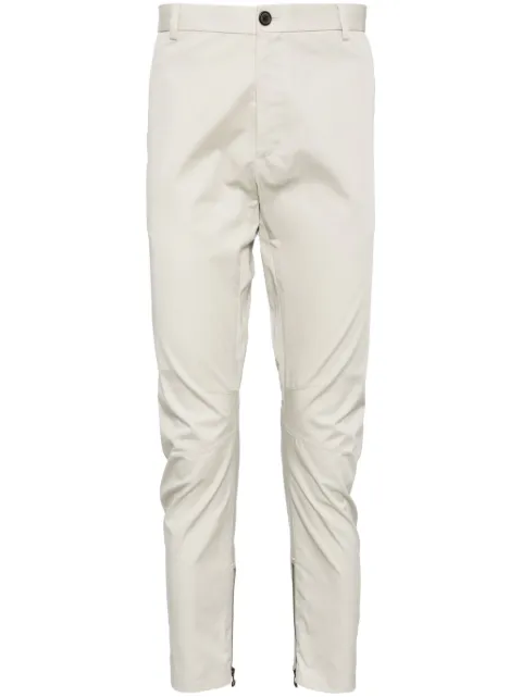 Lanvin tapered cotton trousers Grey TR04LT718001