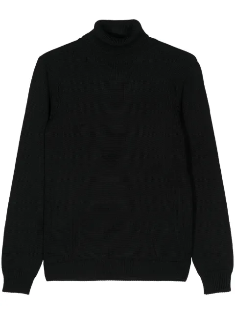 Nuur roll-neck merino jumper Black RA02003