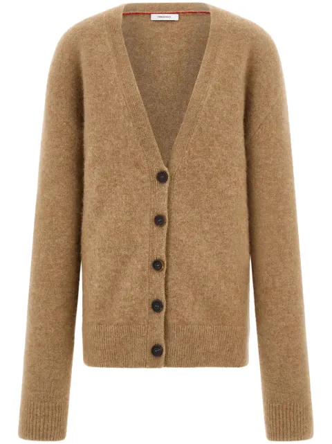Ferragamo cashmere-blend cardigan Neutrals 777622