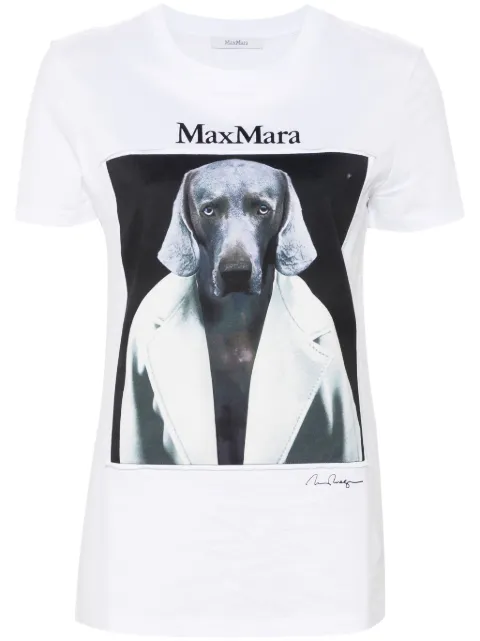 Max Mara Cipria T-shirt White 2421946071600