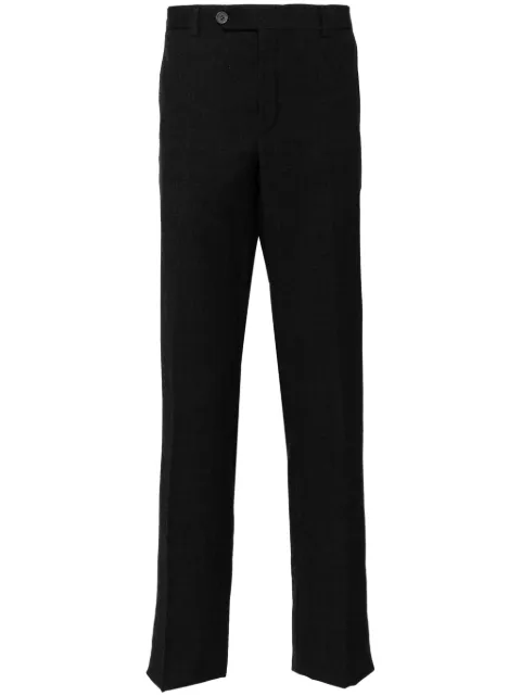 Lanvin pressed-crease wool tailored trousers Grey TR061245B9320