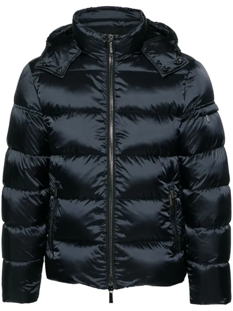 Moorer Brett-Sh hooded down jacket Blue MOUGI100134
