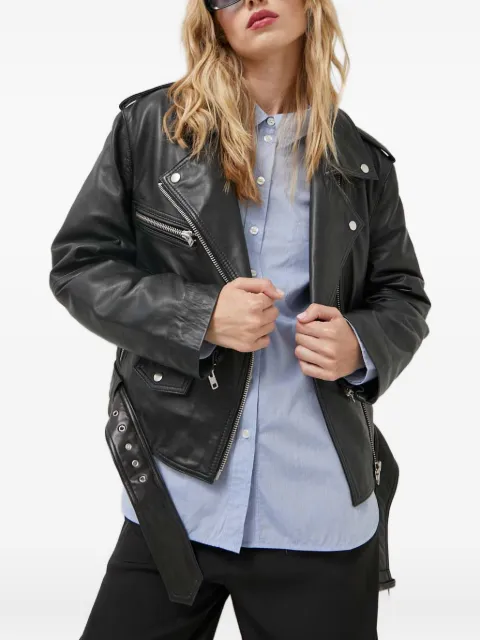 Gestuz MadiGZ leather jacket Black 10906720
