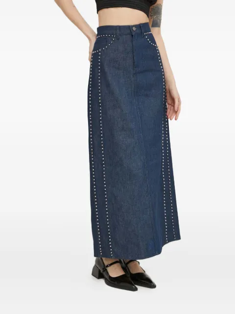 Gestuz RockieGZ studded maxi skirt Blue 10909033