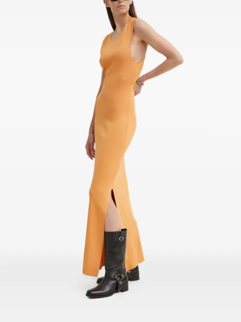 Gestuz MarielGZ side-split maxi dress Orange 10909074