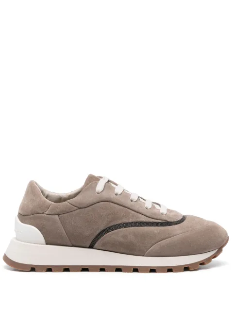 Brunello Cucinelli Monili-chain sneakers Neutrals MZSFG2781C5859