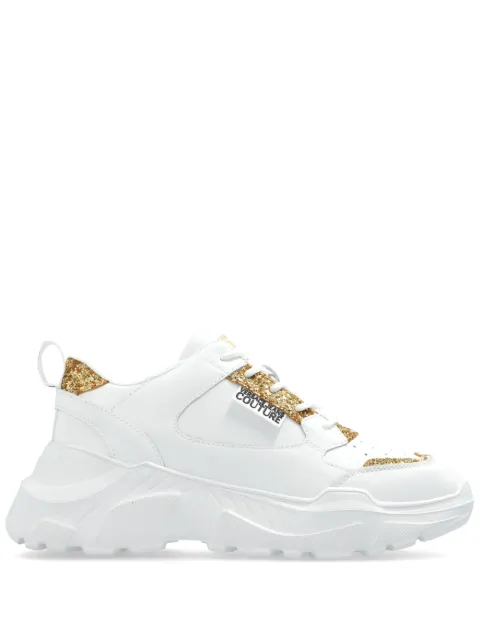 Versace Jeans Couture glittered chunky sneakers White 77VA3SC2ZP308