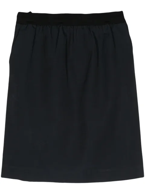 Celine Pre-Owned 2010s elasticated-waist miniskirt Blue CEL250HB